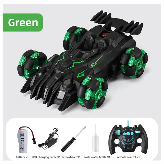 Wholesale High Quality Kids 1: 12 Four Wheel R/C Stunt Spray Drift High Speed Car Best Gift for Boys