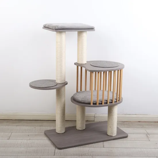 Cat Tree Pet Product Manufacturer Wood Cage