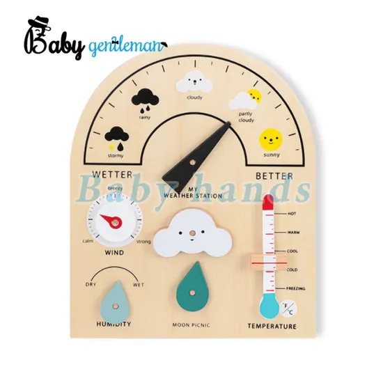 Factory Customzie Educational Wooden Calendar Toy for Children Z09029f