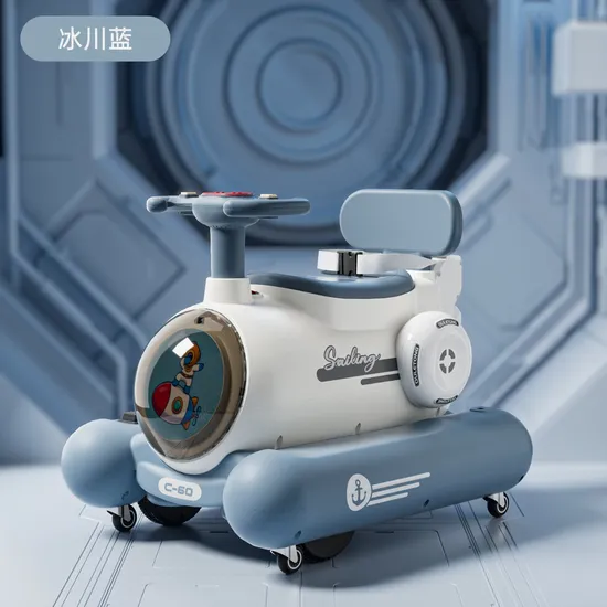 Sliding Electric 2-in-1 Toy Car/Multifunctional Steering Wheel/Kids Car/Ride on Car
