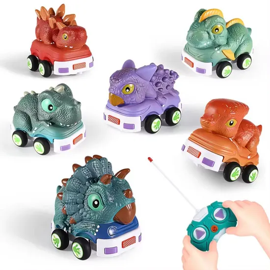 Soft Cover Remote Control Mini Toy Car with Sound and Light