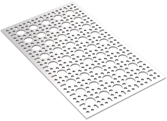 3123 Series Pattern Plate (5 X 9 Hole, 144 X 240mm)