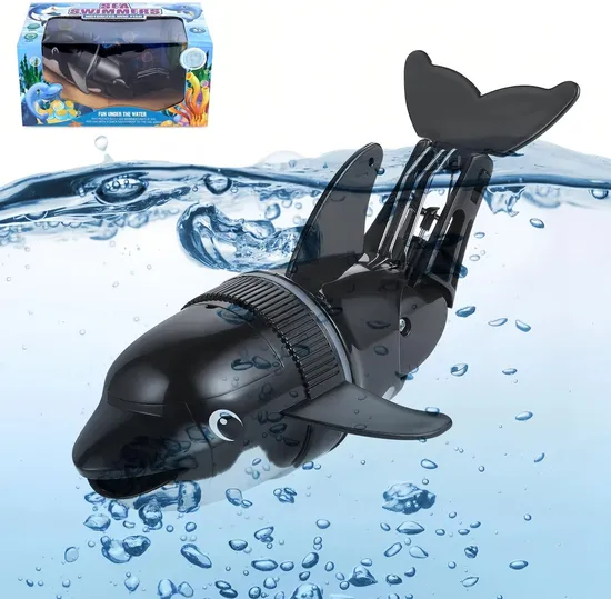 Funny Electric Dolphin Baby Bathroom Bath Water Toy Simulation Electric Fish Toy