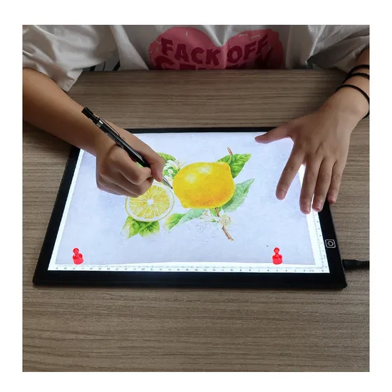 Kids Sketch Electrical Drawing Toys LED Light Pad Lightbox