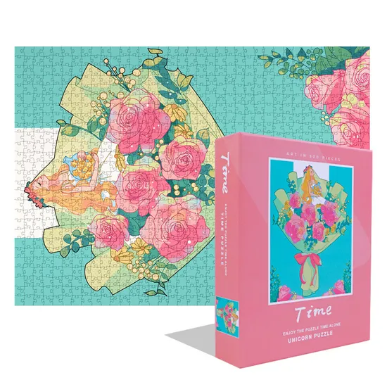 Wholesale New Stylish DIY Adult National Customs Birthday Gift Paper Jigsaw