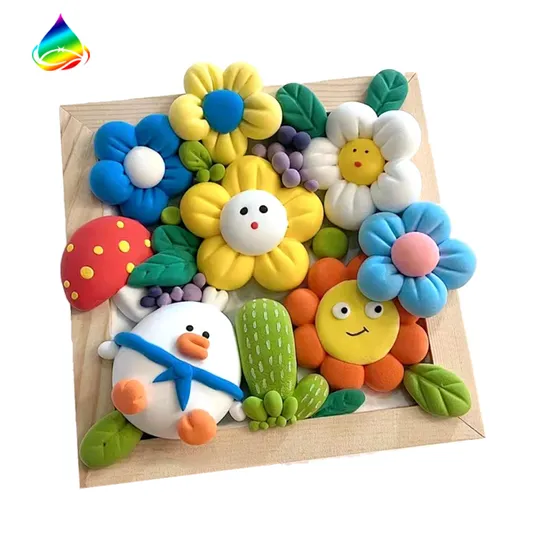 12-Color Super Light Clay Plasticine Handmade DIY Toys for Toddlers and Babies Playdough & Slime