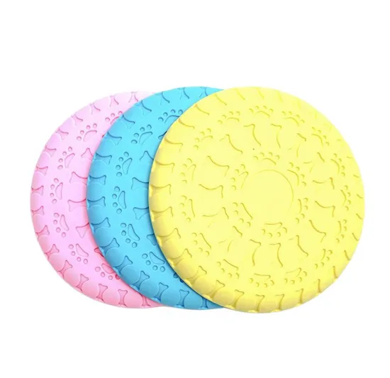 New Doy Fetch Toy Pet Training Flying Disc Dog Frisbee Dog Safe Exercise Flying Disc Outdoor Training Toy