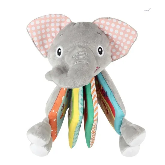 Attractive and Durable Wholesale Stock Crinkle Sound Fabric Book Baby Study