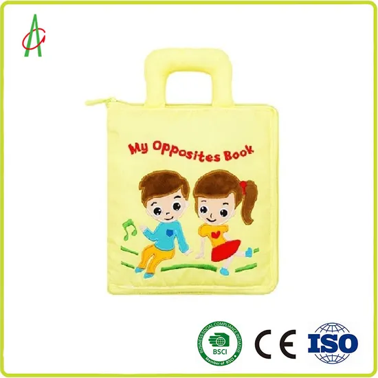Preschool Soft Cloth 20.5 Cm Baby Book Montessori Educational Intellectual Books for Babies