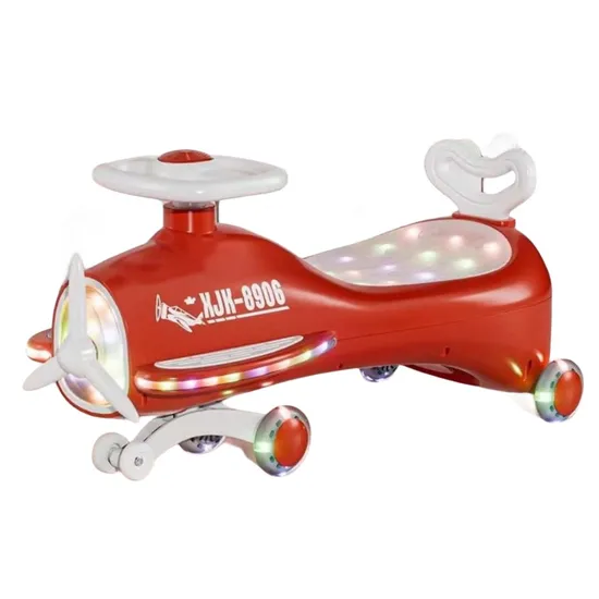 Cheap Baby Plastic Twist Car Ride Small Airplane Toy Car