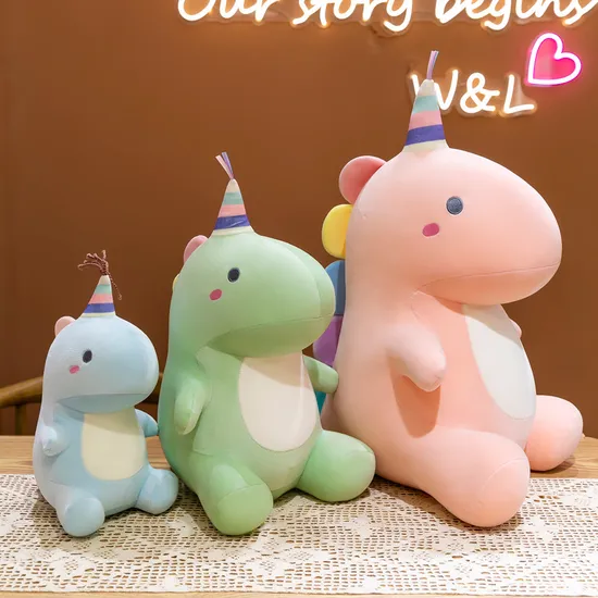 Cute Dinosaur Doll Large Plush Toy Doll Children′s Toy Ccreative Gift