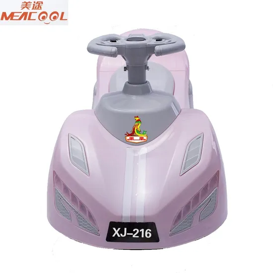 Hot Selling Plastic 36 Degree Rotating Happy Carchildren/Kid/Baby Swing Car with Music and Light Ride on Car Scooter for Sale