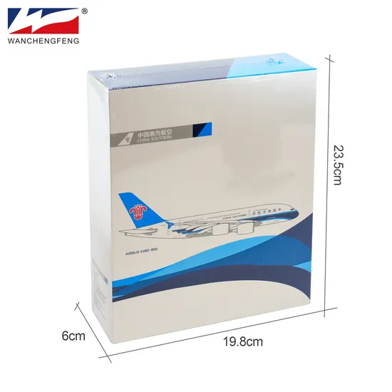 Diecast Plane Model China Southern Airlines A380-800 18cm 1/400 Aircarftl Airlines Product