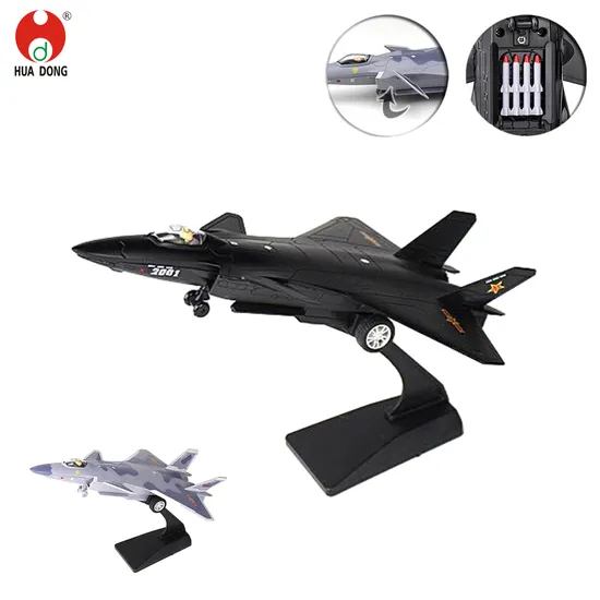 Wholesale Kids Toys Metal Warplane Models Miniature Plane Model Toys Children Favourite Toys Decoration Display Toys Small Plane Toys with Music and Light Toys