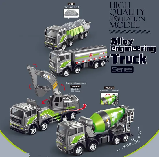 Children Metal Car Die Cast Toy Vehicles Kids Die-Cast Simulation Models Alloy Car Toy Friction Excavator Construction Trucks Car Toy Children Metal Car Die Cast Toy Vehicles Kids Die-Cast Simulation Models Alloy Car Toy Friction Excavator Construction Trucks Car Toy