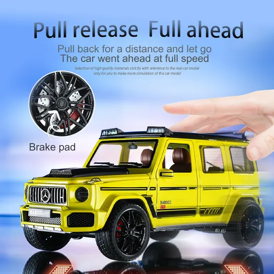 Promotion 1: 18 Alloy off-Road Toy Car Pull Back Toy Car