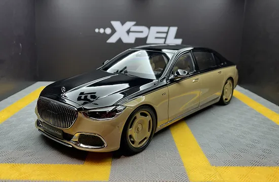 Ar 1/18 Merced Es-Benz S680 Maybach W223 Alloy Car Model