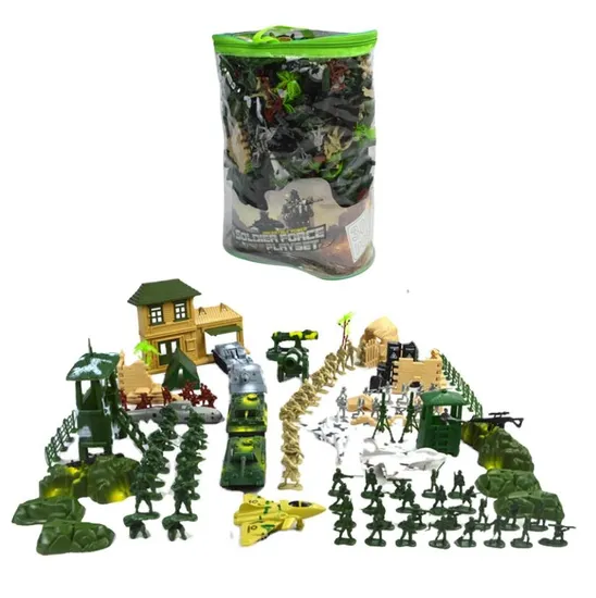 Military Figurines OEM Plastic Army Customized Soldier Military Figure Military Miniature Figure