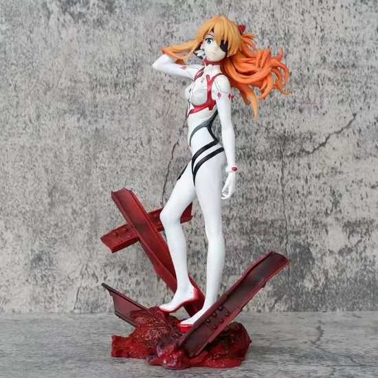 Top Selling Factory Wholesale EVA Asuka Japanese Action Figure Statue Gift for Anime Fans Anime Figure