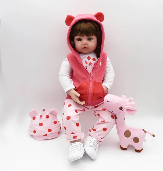 Wholesale Reborn Menina Menino Full Silicone Vinyl Reborn Baby Dolls Birthday Gifts Fashion Can Bath Baby Kids Playmate