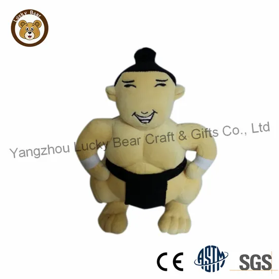 Customized Sumo Wrestler Stuffed Doll Plush Mascot