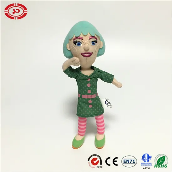 Slim Girl Figure Dressing Strap Legs Stuffed Quality Doll Toy