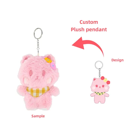 Customizable Plush Keychains High Quality Hot Push Pendants Plush Toy Peluches