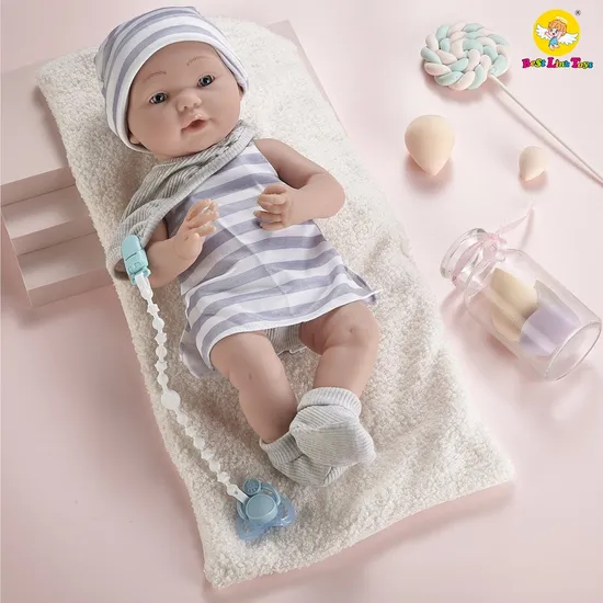 Wholesale High Quality New Born Baby Doll Toys 16 Inch Cute Reborn Baby Dolls