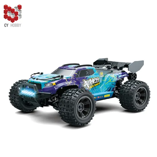 2.4G 1/18 Full Scale All-Terrain RC Four-Wheel Drive Splash-Proof High-Speed Children′s Competition Toy Car