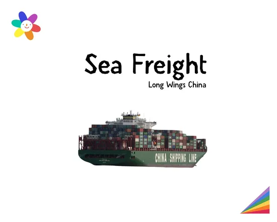 Sea Freight Cargo Freight Shipping From China