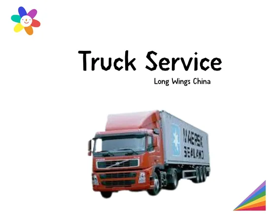 China Truck Service for Cargo Shipping Freight Shipping Cargo Freight