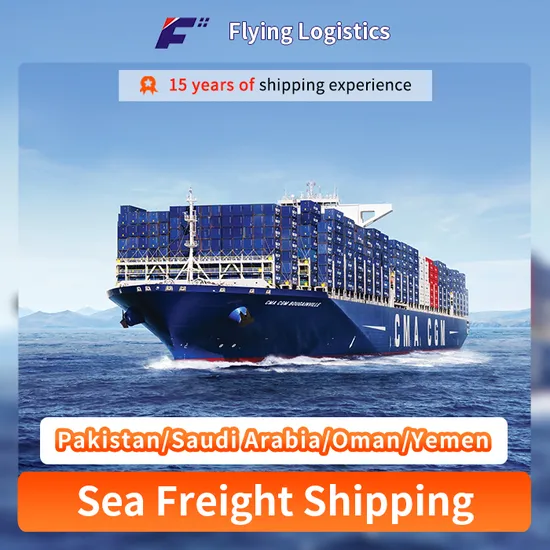 Shipping Service/ Logistics / Shipping Forwarder From China to Pakistan/Saudi Arabia/Oman/Yemen
