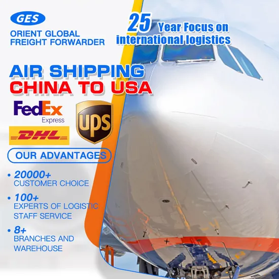 Chinese to Us Air Freight Forwarder with DDP Services