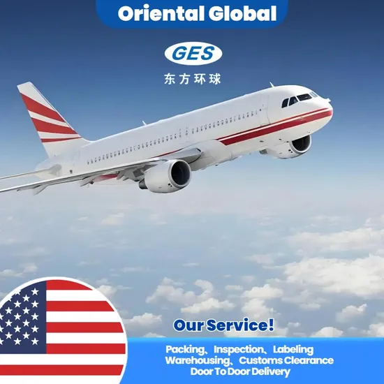 Affordable Air Express DDP Door-to-Door Air Cargo From China to USA, USA Warehouse, Shipping Agent, Freight Forwarder