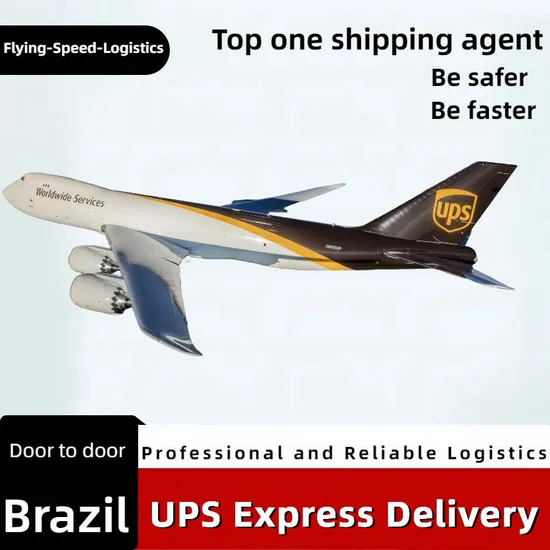 DDU UPS Freight Shipping Agent Shipping Cargo to Brazil Freight Forwarder