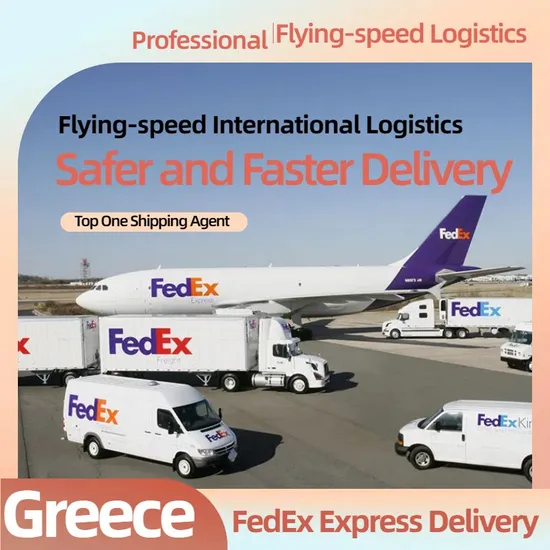 China to Greece/USA Professional FedEx Express Delivery, Door to Door, Freight Forwarder/Logistics