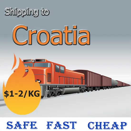 Container Shipping Train From China to Sweden/Croatia/Denmark by Railway Freight