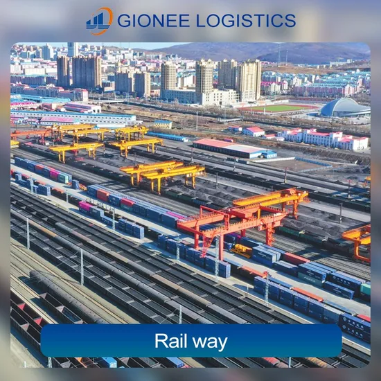 Railage Shipping Freight Forwarder From China to Russia by Train Transportation