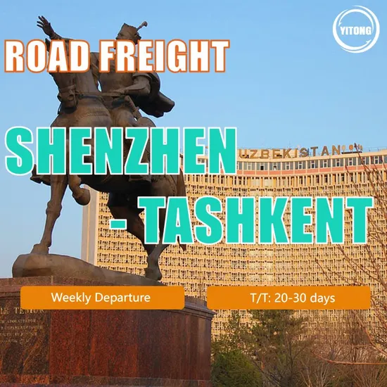 Shipping Agency Service From China to Uzbekistan Cargo Ship Price Freight Shipping Agent LCL From Shenzhen to Tashkent