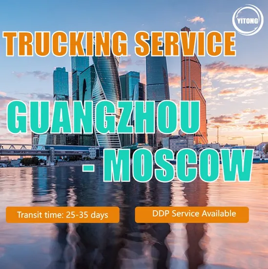 Trucking Companies Shipping to Russia Logistics Russia China Goods Bulk Shipping Broker Taxes Cargo Export Agent From Guangzhou to Moscow
