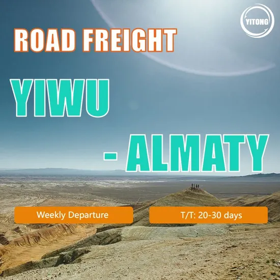 Shipping From China to Kazakhstan Trucking From Yiwu to Almaty Cargo Ship Price Shipping Agent Shipping Company