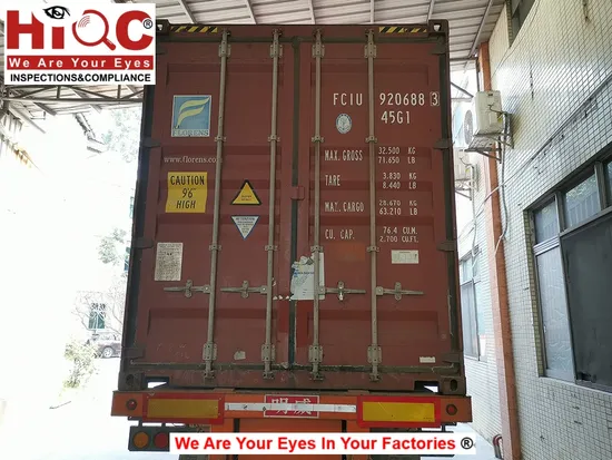 Container Loading Supervision/Pre-Shipment Inspection/Quality Check