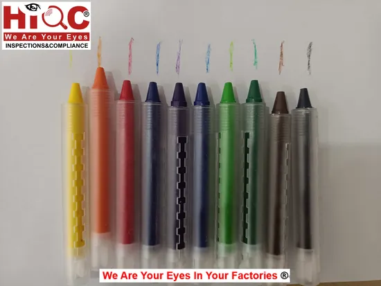 Crayon Inspection /Quality Inspection/Third-Party Inspection/Inspection Service
