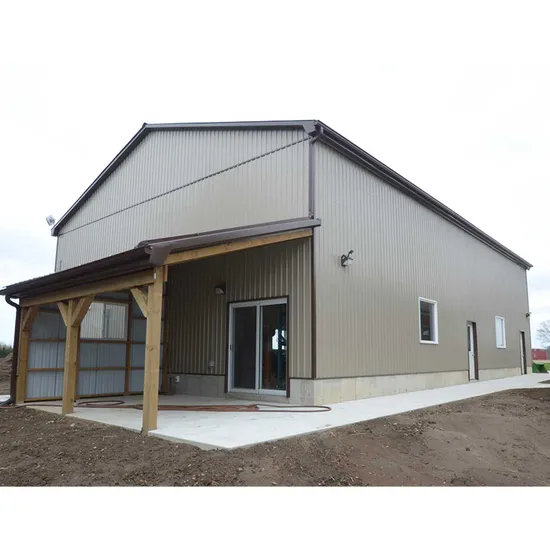 Low Cost Shed Building Steel Structure Workshop Hotel Office Prefab House