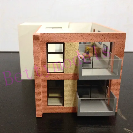 Interior Finish of House Scale Model Customized Architecture Model Making