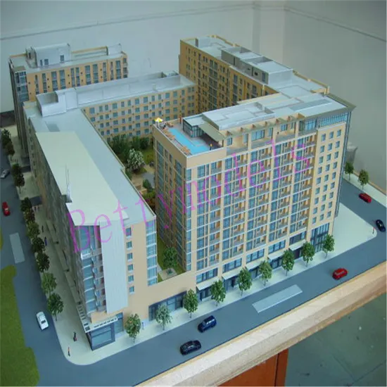 Apartment Building Scale Model Maker Custom Architectural House Model