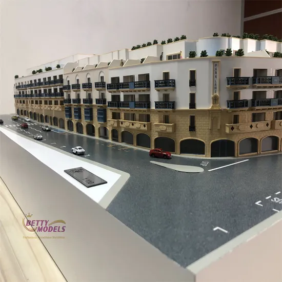 Commercial Apartment Hotel Building Scale Model Custom Architecture 3D Physical Models