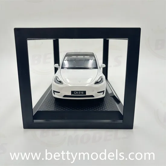 Wholesale Alloy Diecast Tesla Car Scale Models Custom Vechile 3D Hand-Made Models