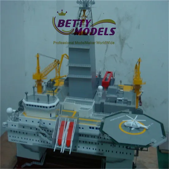 Drilling Platform Scale Models Maker Custom Oil Rig 3D Physical Models