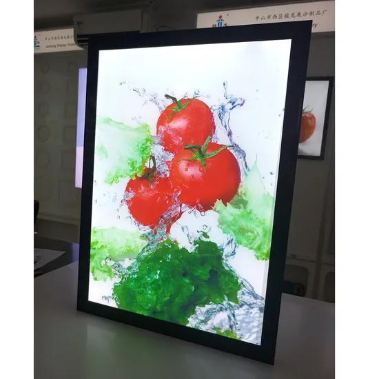 Magnetic Frame LED Acrylic Panel Advertising Light Box